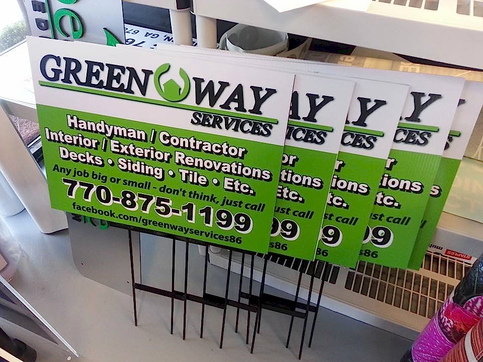 yard signs