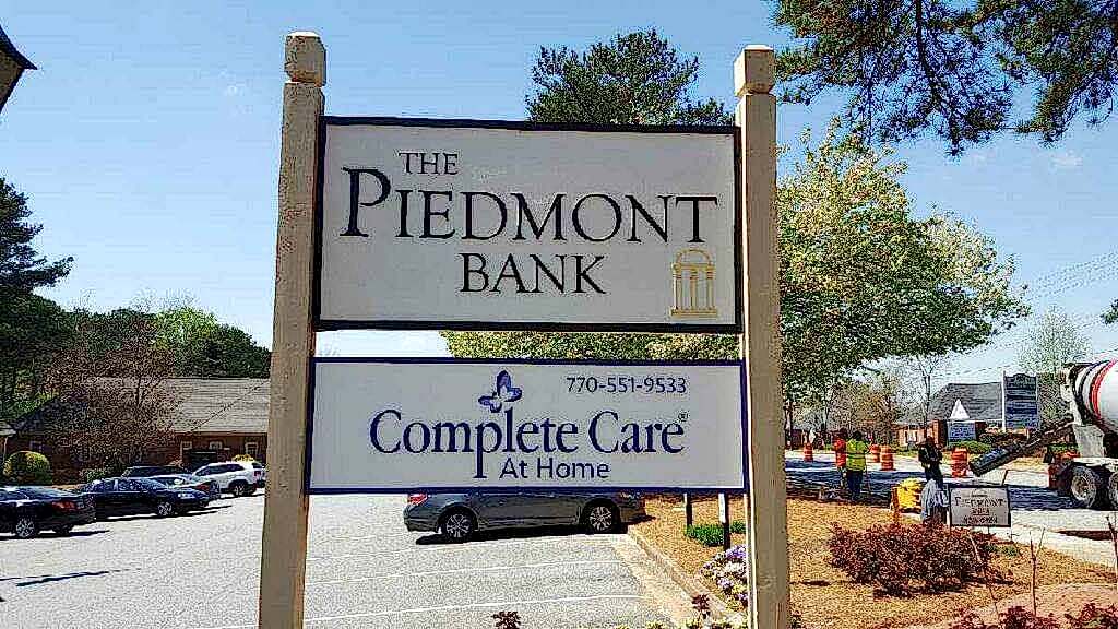 post and panel signs